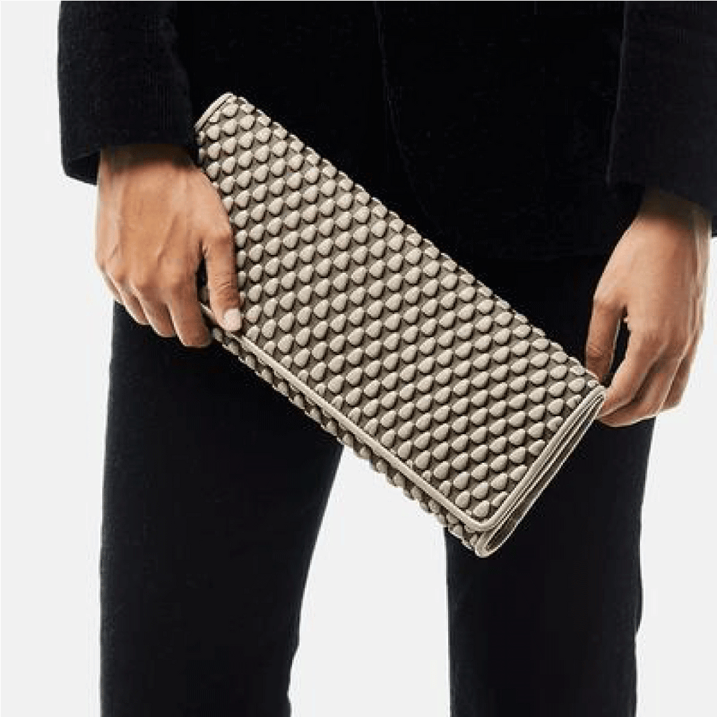 Spanish Nappa Leather Classic Evening Clutch