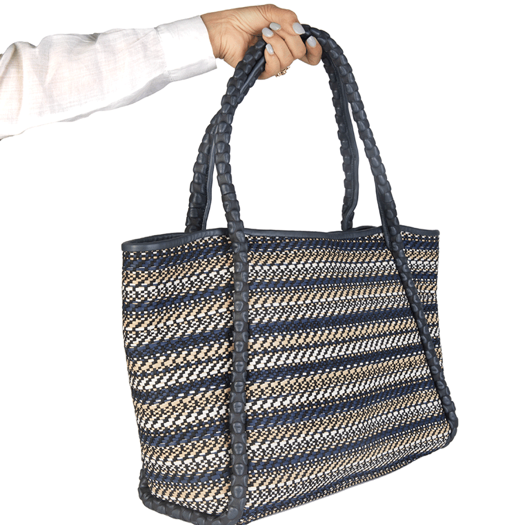 Tissa Fontaneda India Spanish Rafia Leather Bag. Everyday or a Holiday Bag