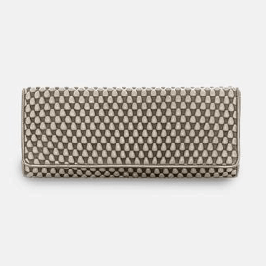 Spanish Nappa Leather Classic Evening Clutch