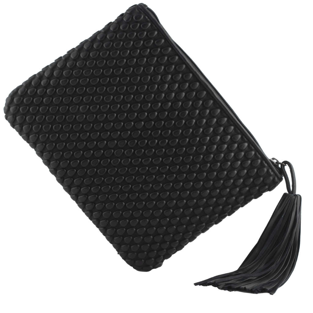 An envelope clutch which can double up as a stylish ipad sleeve made with Spanish Nappa Leather