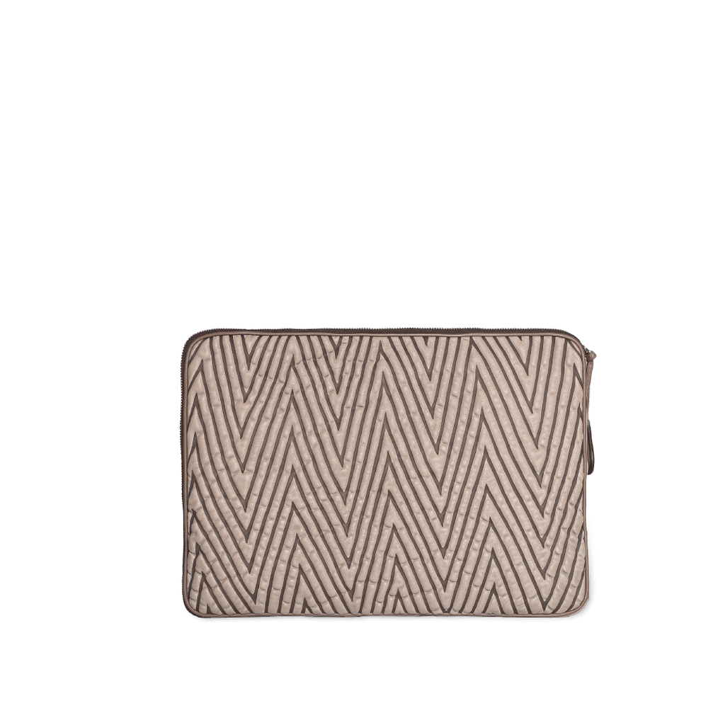 Textured Spanish Nappa Leather Laptop Case