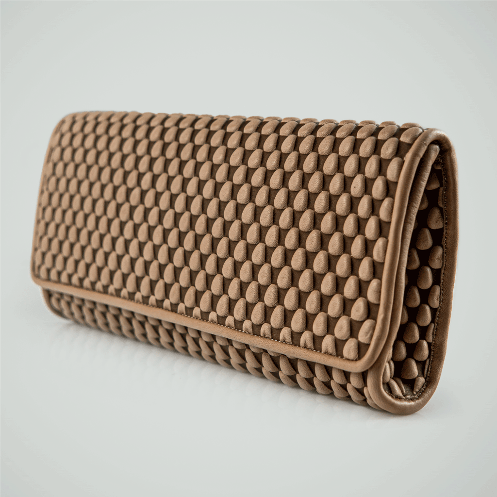 Spanish Nappa Leather Classic Evening Clutch