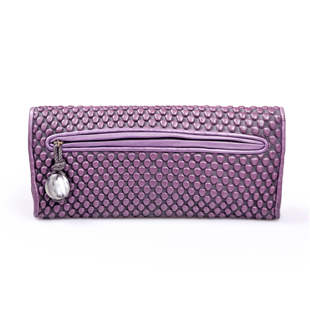 Spanish Nappa Leather Classic Evening Clutch