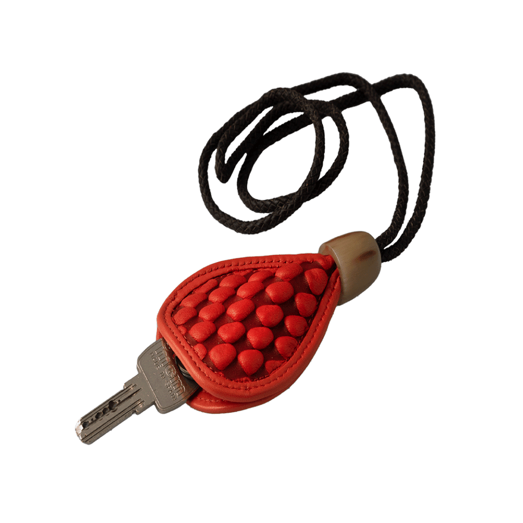 Luxury Spanish Nappa Leather Keychain Holder