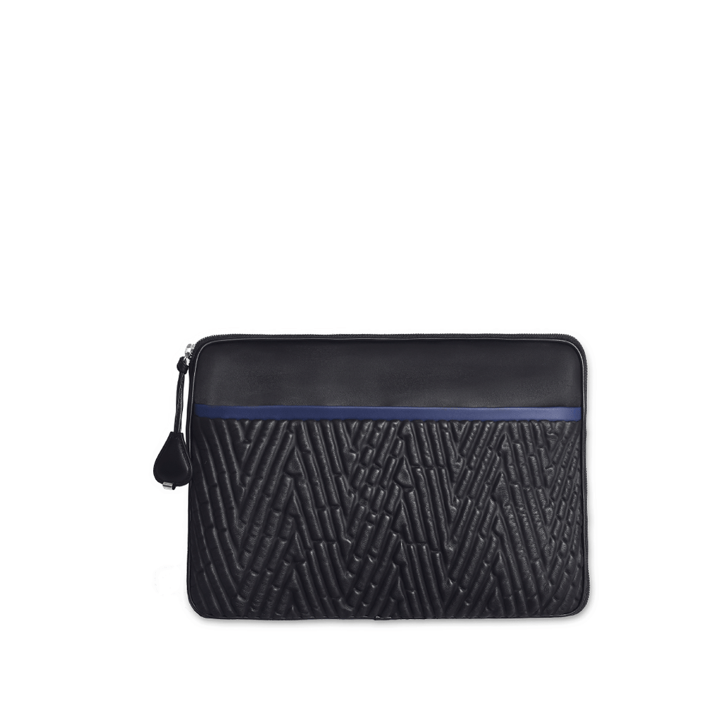 Textured Spanish Nappa Leather Laptop Case