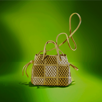 Morning to Evening handbag which can be carried across shoulder or wrist